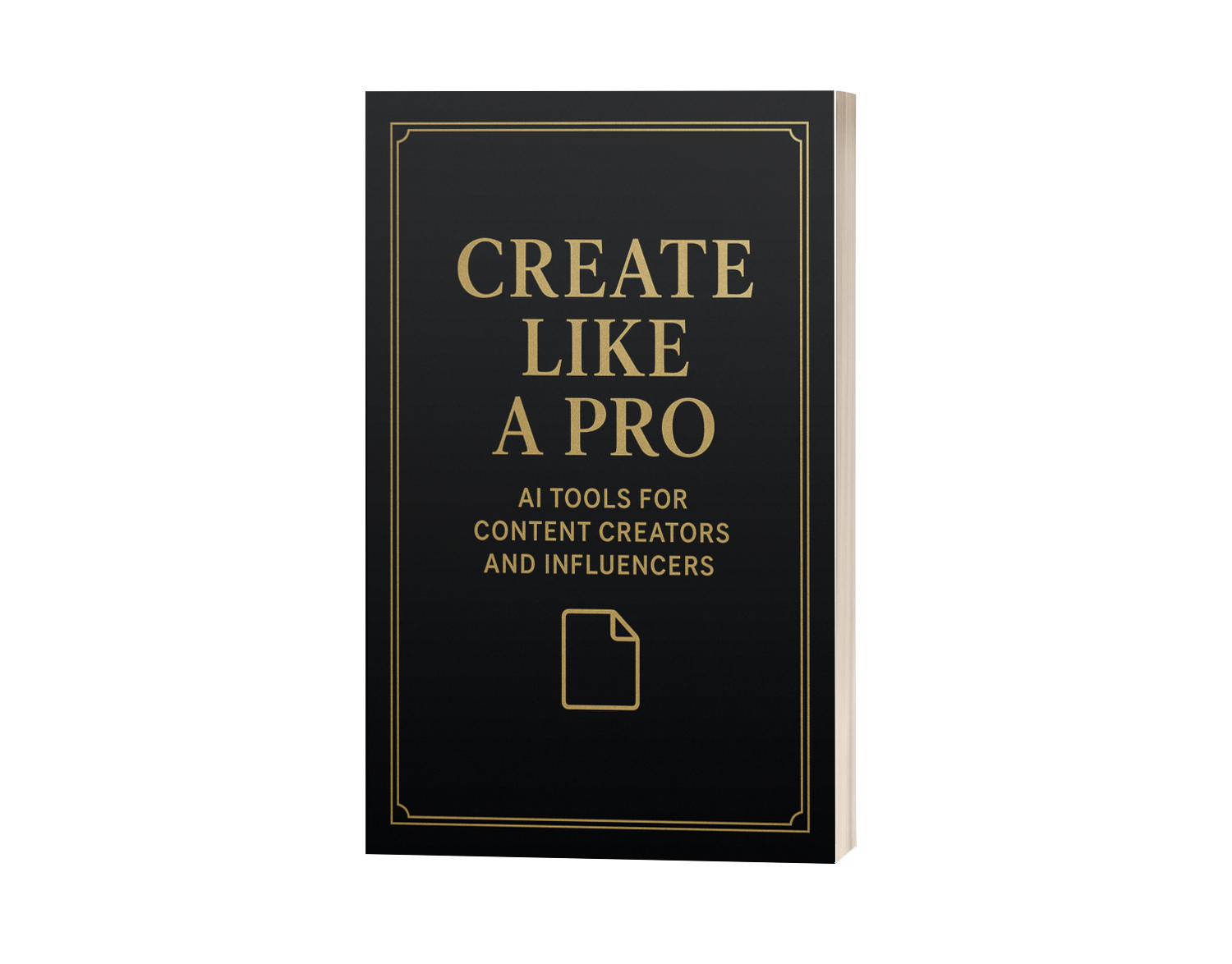 CREATE LIKE A PRO : AI TOOLS FOR CONTENT CREATORS