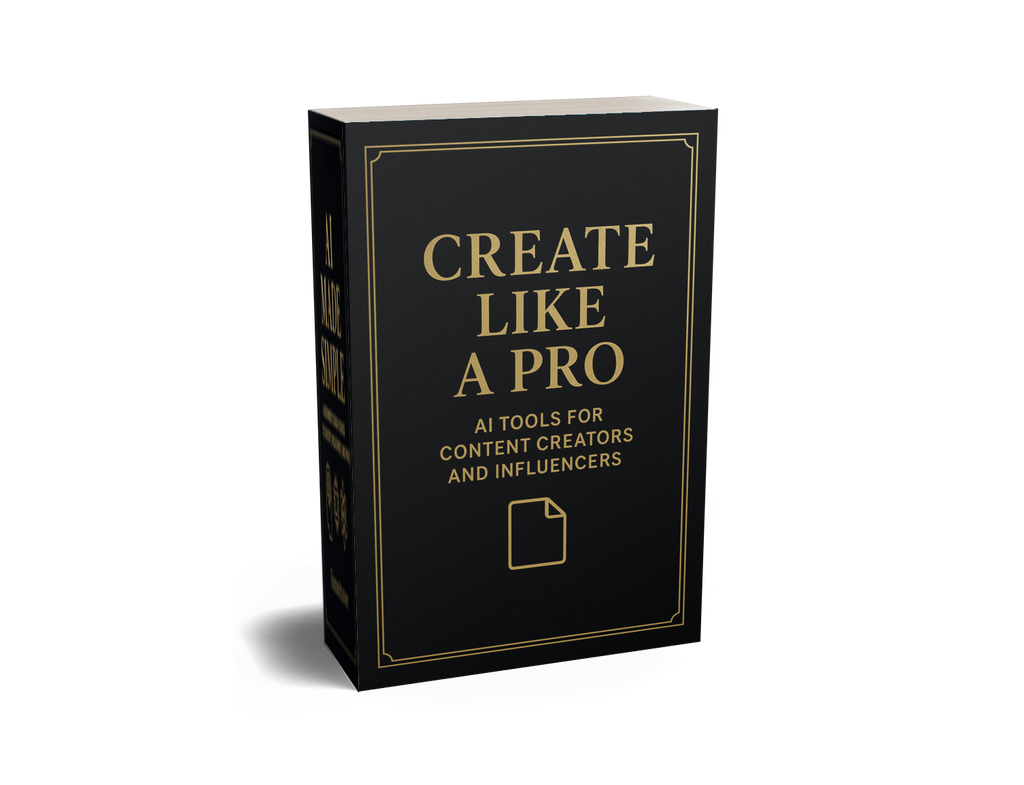 CREATE LIKE A PRO : AI TOOLS FOR CONTENT CREATORS