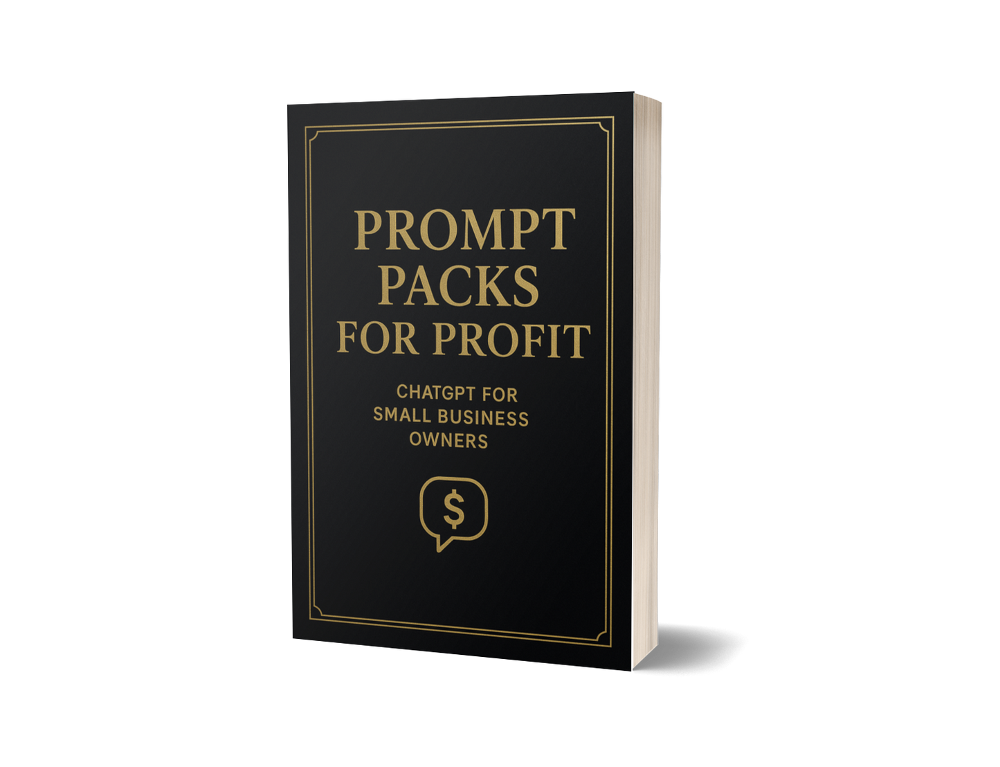 PROMPT PACKS FOR PROFIT